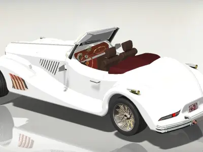 Classica 2 sports car 3D model