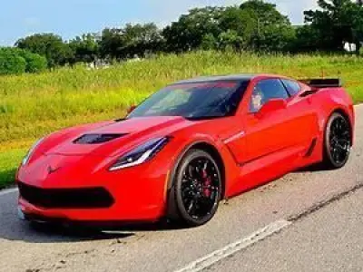 CORVETTE 3D MODEL chevrolet sports car Low-poly 3D model