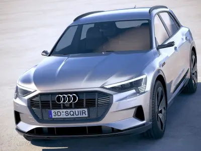 Audi e-tron 2020 3D model