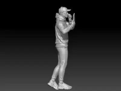 nfl coach man 1 3D print model