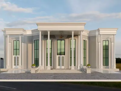 Neo Classic Villa 3D model
