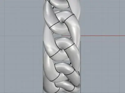 Cuban Ring  3D print model