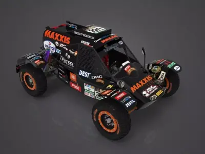 Suzuki Swift GTI Buggy UTV Dakar 3D model