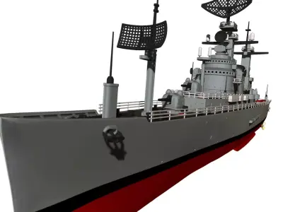 USS Northampton CLC 1 3D print model