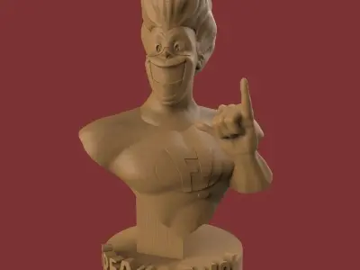 Freakazoid bust 3D print model