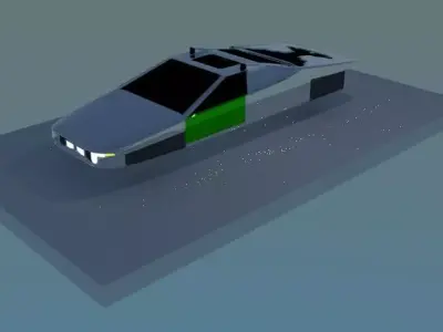 Flying car Free 3D model by EndrioInfiniti