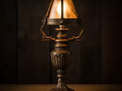 luxury lamps 3D print model