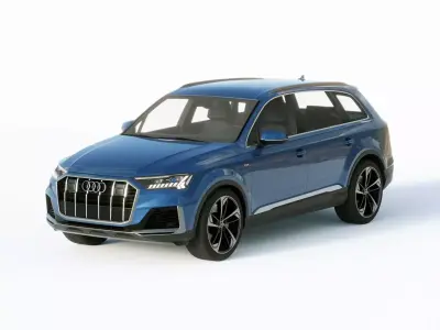 Audi Q7 2020 3D model