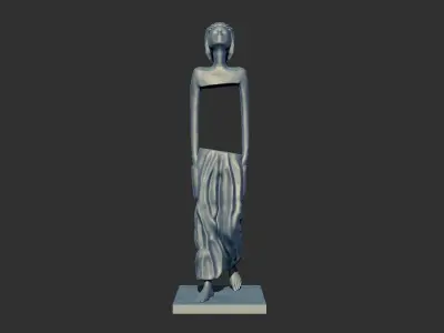 STAUE FOR LIBRARY - STORE FASHION 3D print model
