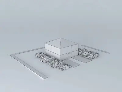 Office Building Free 3D model