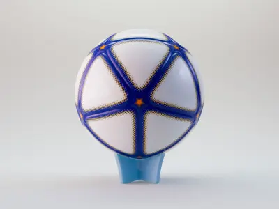 Modern Soccer Football Ball 3D model