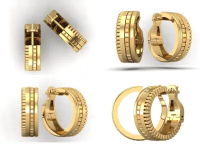 Earrings od79 3D print model