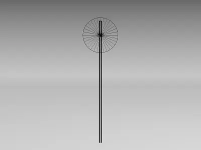 110 Speed limit sign 3D model