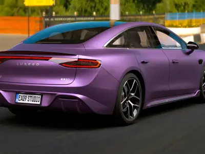 Chery Luxeed S7 2025 3D model