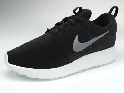 Nike Roshe One shoes 3D model