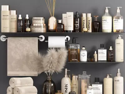 Bathroom Accessories 07 3D model