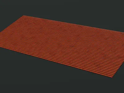 Roof tiles 2405 3D model