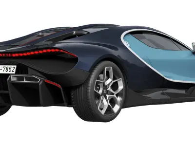 Bugatti Tourbillon 3D model