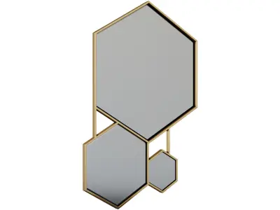 MIRROR HEXA 3D model