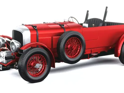 Bentley Blower Jnr 2024 3D model