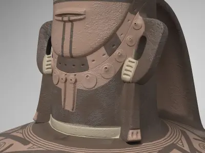 Anthropomorphous jar 3D model