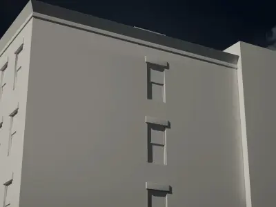 Building 01 Free low-poly 3D model