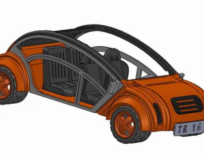 3d Printer Car Model 3D print model