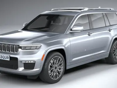 Jeep Grand Cherokee L 2021 3D model