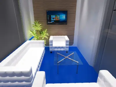  Booth Exhibition Stand a241b 3D model