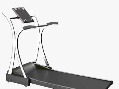 Treadmill concept 3D model