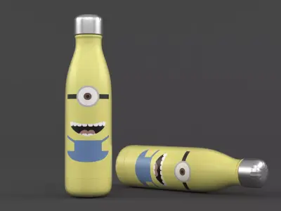 Water Bottle 3D model