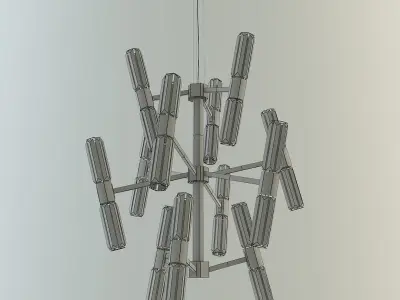 CHAOS LIGHT COLLECTION OF PATRIZIA GARGANTI  3D model