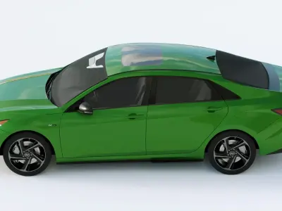 Hyundai Elantra 2021 3D model