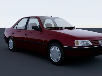 Peugeot 405 3D model