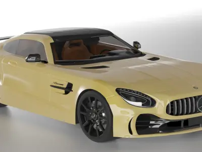 Mercedes Benz GTR AMG 3D model