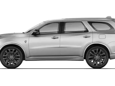 Dodge Durango SRT Hellcat 2021 3D model