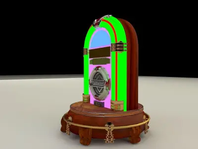 Juke box 3D model