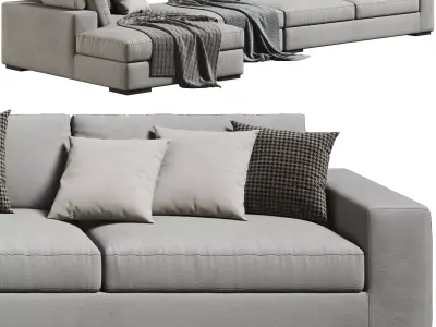 Marac Gordon Chaise Longue 02 3D model