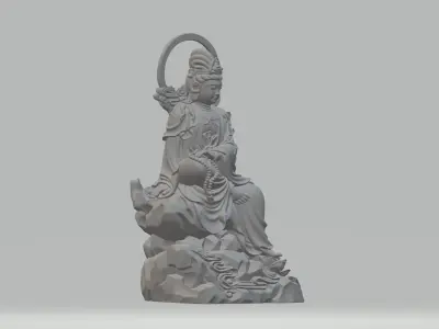 Avalokitesvara Bodhisattva 3D print model