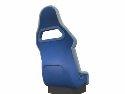Car seat 2 3D model