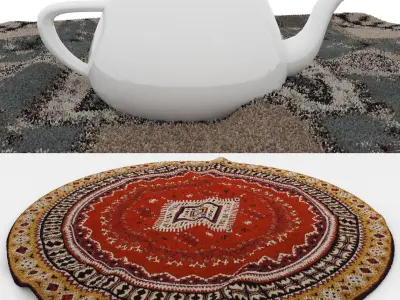 Rugs No 681 Low-poly 3D model