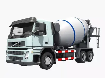 Cement Mixer  3D model