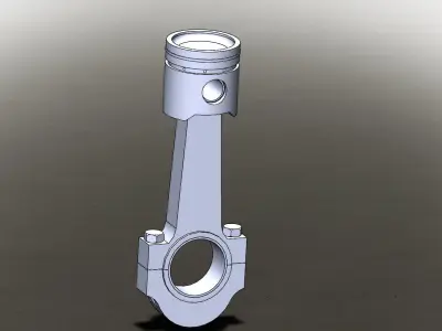 piston assembly 3D model
