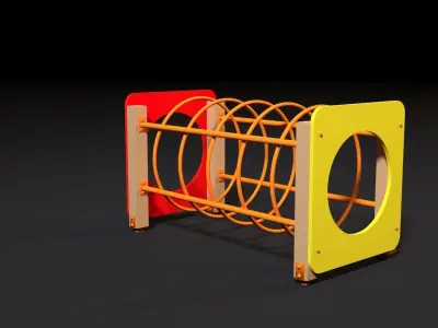 Sports complex 25 3D model