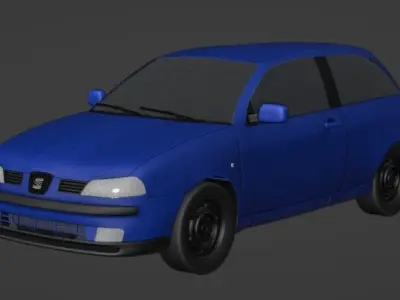 Seat Ibiza 2 1999-2002 Free 3D model