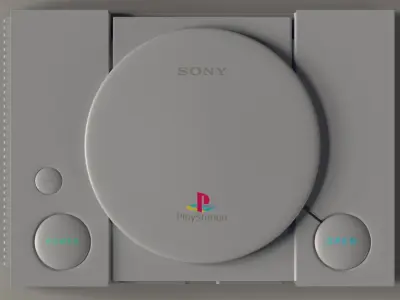 Play station props model 3D model
