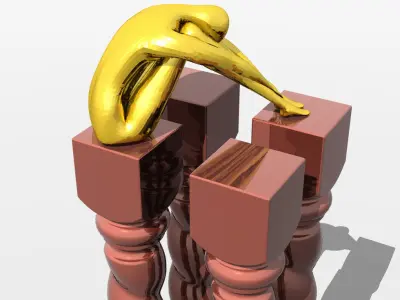 Answer Wood snail Free 3D model