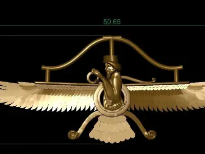 AHURAMAZDA  3D print model