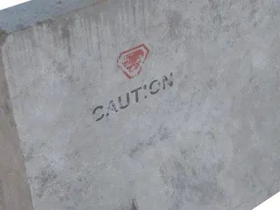 Concrete Slab 3D model