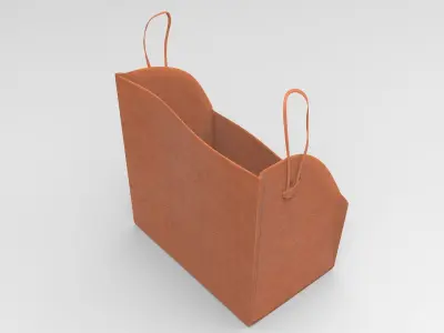 Hozzi Bag Low-poly 3D model